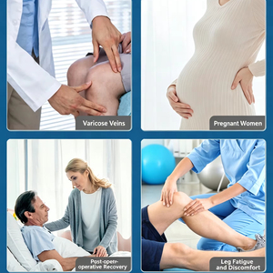 Almohada de Espuma Viscoelástica de Alta Densidad para Dormir, Alivio del Dolor de Piernas, con Funda Extraíble y Lavable - Product Image 4
