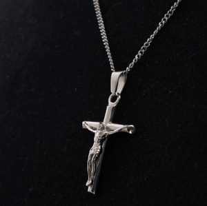 Hot Koop Rvs Waterdichte Jezus Hanger Ketting 18K Vergulde Charme Kruisbeeld Mannen Ketting Voor Cadeau - Product Image 4