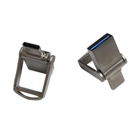 Flashdisk USB Dual Use Grosir Logo Kustom USB OTG Tipe C Flash Drive 64GB Flash Disk Mobile 32GB USB 3.0 Flash Drive Dengan OTG
