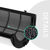 HEPA Filter pembersih udara, untuk Dysons TP09 TP07 TP06 TP04 TP10 TP4A TP7A HP04 teknologi karbon aktif dapat dicuci