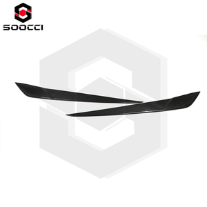 Khô sợi carbon Đèn pha lông mày cho BMW G80 g81 M3 g82 G83 M4 Bìa TRIM ánh sáng Brow Đèn pha lông mày đèn Bộ dụng cụ cơ thể - Product Image 3