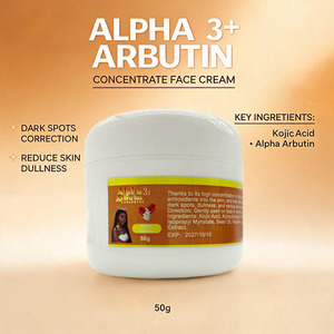 Crème Visage Super Éclaircissante Haute Concentration Alpha Arbutine Acide Kojique Réduit les Taches de Vieillesse et les Dommages du Soleil Hydratante pour Femmes OEM - Product Image 4