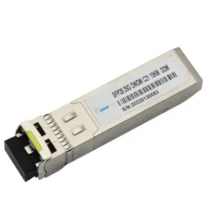 Factory high quality sfp 1.25g 10g 25g 10km 40km 60km Gpon Epon Cisco Singmode Bidi fiber optic module sdr transceiver DWDM CWDM