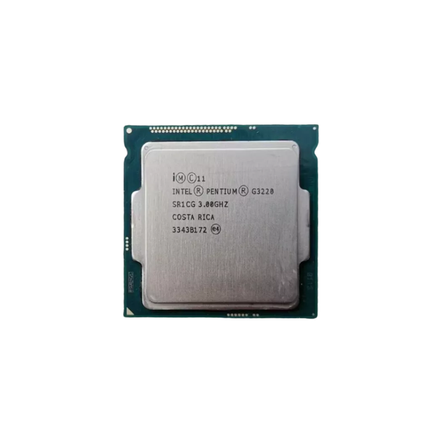 G3220 for Pentium 2 Cores 2 Threads 3.00GHz LGA 1150 2MB Cache 54W TDP 64-Bit Desktop