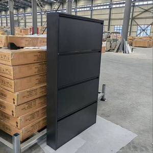 Metal Slim Customizable Shoe <b>Cabinet</b> for Living Room & Hotel Use Popular Space Saving Shoe Shelf Factory Direct&High Quality - Product Image 2