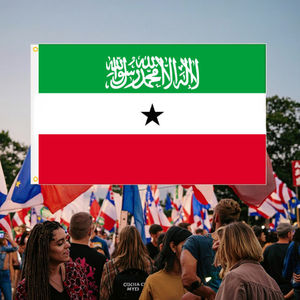 Banderas de Somalilandia de Poliéster de Alta Calidad Personalizadas y Económicas de 3x5 pies - Product Image 4