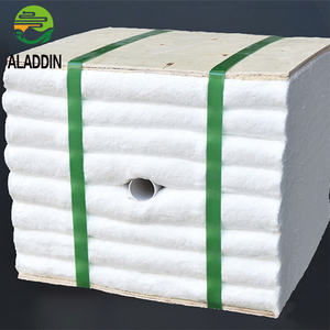 Огнеупорная изоляция 1430 керамического волокна модуль из алюминиевого силикатного хлопка блоки для печи - Product Image 2