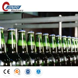 Venta caliente Presión Monoblock Botella de vidrio Cerveza Soda Agua Máquina de llenado de refrescos para línea de producción de pequeñas empresas