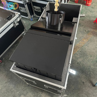 WEDOSTAGE Canon à Confettis Électrique 3000W pour DJ et Scène de Mariage, Contrôle Manuel, Machine à Souffler en Fer DMX, Portée de Pulvérisation 15-18m, 250 Mètres Carrés