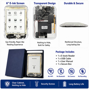 Vente flash : Nouveau produit numérique pour prison, <span class=keywords><strong>liseuse</strong></span> de livres électroniques à écran E-Ink avec éclairage LED nocturne, à une main - Product Image 5
