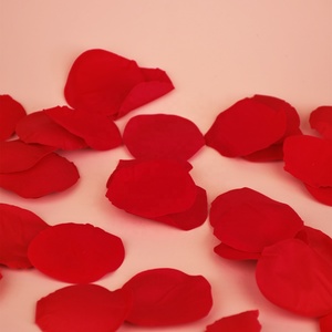 Pétales de rose artificiels en plastique, pièce unique, pour cadeaux, artisanat, décoration de couple, lune de miel, voyage, hôtel, accessoire de demande en mariage DIY, présentation - Product Image 4