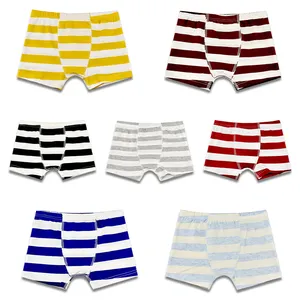 Vente en gros de sous-vêtements pour garçons : Boxers et caleçons rayés pour enfants, culottes et slips pour enfants - Product Image 1