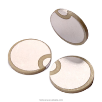 Perangkat kecantikan genggam, perangkat kecantikan genggam kompatibel dengan Diameter 10mm, ketebalan 1.05mm, 2MHz, 2000KHz, PZT-4, cakram keramik piezoelektrik, keramik 1.05mm