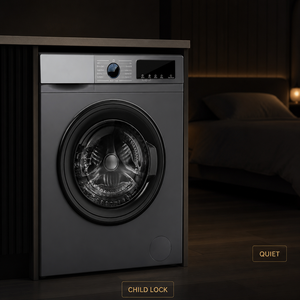 Lavadora de Carga Frontal Ultra Delgada de 15 KG con Secadora Automática, Motor de Gran Capacidad para Uso Familiar y Hotelero, 15 KG Extra Grande - Product Image 2