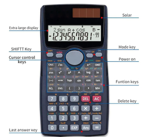 Calculatrice Scientifique 401 Fonctions pour Étudiants Collégiens et Lycéens en Mathématiques - Product Image 4