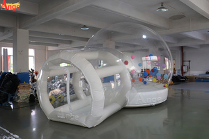 ANGE Vente chaude Tente à bulles gonflable en PVC propre pour enfants Grande maison à bulles pour enfants avec ballon - Product Image 3