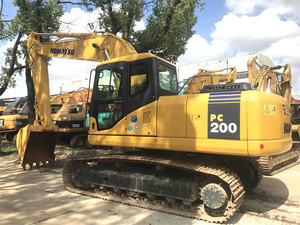 Excavatrice utilisée d'excavatrice KOMATSU PC200 excavatrice hydraulique de KOMATSU d'état original de 20 tonnes PC200-7 PC200-8 - Product Image 2