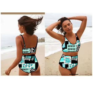 水着 キッズ 女の子 工場カスタム 幼児 女の子 ノースリーブ ツーピース水着 漫画柄 - Product Image 5