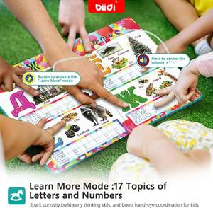 Libro Interactivo Recargable con Sonidos en <span class=keywords><strong>Inglés</strong></span> y Ruso, Libro de Música y Audio para Niños, Libro con Altavoz Impreso - Product Image 3