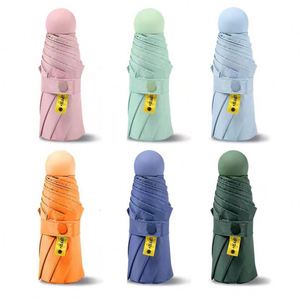 ร่มพับ 5 ตอน พิมพ์โลโก้ส่วนตัว กันแดด พกพาสะดวก ป้องกันรังสียูวี ร่มเจลขนาดเล็ก พับมือได้ พร้อมโลโก้ - Product Image 2