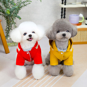 Lüks su geçirmez kış küçük köpekler için Pet Coat ve bahar sezonu için Chihuahuas yavru giyim kıyafet popüler tarzı - Product Image 3