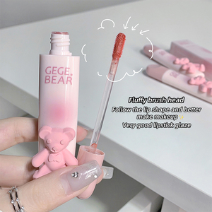 Cosmetici Gege Bear all'Ingrosso Lucidalabbra 6 Colori Rossetto Opaco No-Transfer Etichetta Privata Grazioso Gloss <span class=keywords><strong>per</strong></span> Ragazze - Product Image 6