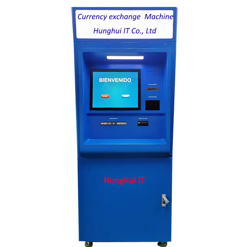 HungHui विदेशी मुद्रा के साथ एटीएम मशीन नकद जमा और नकद मशीन