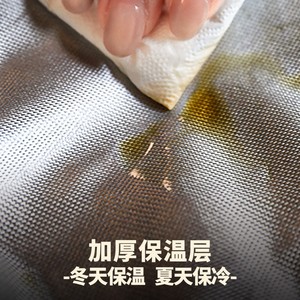 Extra Large Lunch Bag With PEVA Lining Polyester Material For Going Out - Product Image 1