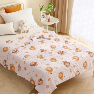 Bé Minky Cảm Giác Làm Mát Chăn Siêu Thoải Mái Mềm Mại Chồn Hai Lớp Bé Điều Hòa Không Khí Chăn Ném Quà Tặng Chăn - Product Image 3