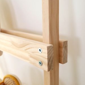 Étagère à chaussures en bois naturel bon marché, faite à la main, étagère à pantoufles, étagère à chaussures debout - Product Image 6