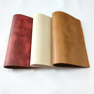 Jiangyin PVC Artificial Leather Raw Material For Making Sofa Furniture PVC Vinyl Leather