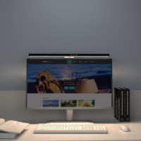2025 fábrica atenuación continua ordenador portátil colgante Monitor lámpara lectura electrónica USB alimentado Control remoto LED Monitor barra de luz