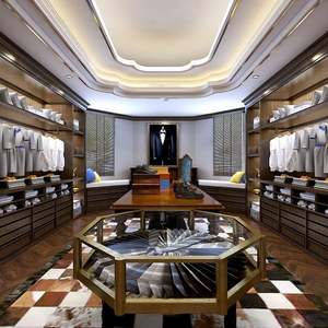 Armoire de chambre à coucher moderne haut de gamme, sur mesure, en acrylique, système de fermeture douce, dressing luxueux, élégant, en plastique pliable - Product Image 3