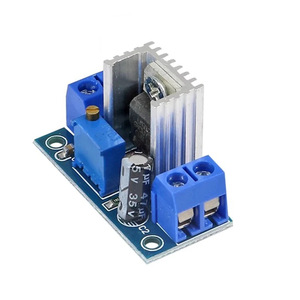 Lm317 Adjustable <b>Voltage</b> Regulator Module Dc Dc <b>Converter</b> With Heat Sink Linear Power Supply Board - Product Image 3