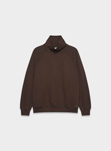 Nuova <span class=keywords><strong>Felpa</strong></span> <span class=keywords><strong>Oversize</strong></span> da Donna OEM <span class=keywords><strong>Marrone</strong></span> con Collo Alto Ricamato, Stile Mockneck o Girocollo, in Tessuto Pesante - Product Image 6