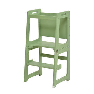 Torre De Aprendizaje Montessori plegable Torre De aprendizaje para niños muebles De madera plegables ayudante De cocina taburete para niños - Product Image 5