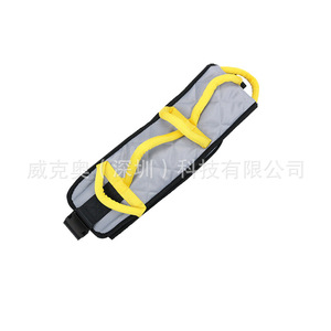 Cinturón de apoyo multifuncional para caminar para personas mayores, gris, capacidad de carga de 180 kg, diseño antideslizante para rehabilitación y cuidado de transferencia - Product Image 4