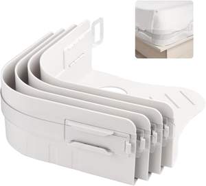 Attaches de draps avec sangles de maintien ajustables pour maintenir les draps en place, ferme et resserrés, attaches d'angle robustes pour draps, compatibles avec tous les matelas - Product Image 1