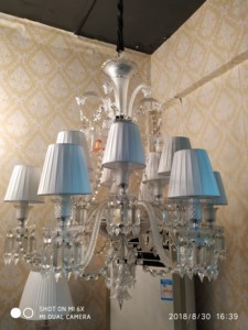 Wholesale Italy <span class=keywords><strong>Baccarat</strong></span> Style 8 Lights living room decoration Crystal pendant <span class=keywords><strong>chandelier</strong></span> - Product Image 5