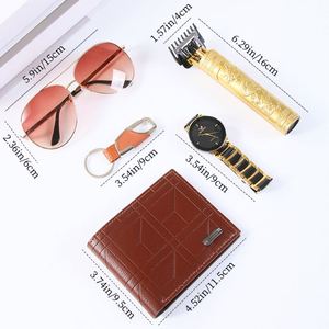 Set de Regalo Empresarial XD, Reloj de Cuarzo Redondo <span class=keywords><strong>para</strong></span> Hombre, el Más Vendido, Regalo Ideal <span class=keywords><strong>para</strong></span> <span class=keywords><strong>Novio</strong></span>, Maquinilla de Afeitar <span class=keywords><strong>para</strong></span> el Dí<span class=keywords><strong>a</strong></span> del Hombre - Product Image 3
