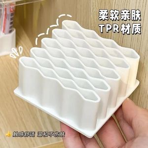 Boîte de rangement pour pommades, organisateur rectangulaire en plastique de style japonais pour usage domestique avec 12 compartiments - Product Image 2