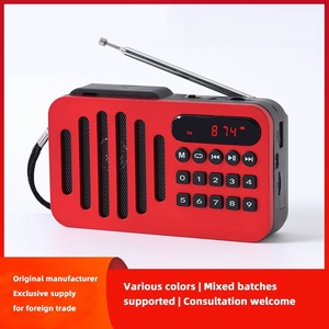 Sonido de alta calidad, portátil, solar, recargable, multibanda, FM, BT, <span class=keywords><strong>Radio</strong></span>, compatible con USB, TF, altavoz de <span class=keywords><strong>Radio</strong></span>, <span class=keywords><strong>Radio</strong></span> de bolsillo estéreo integrada - Product Image 2