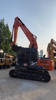 Obral tipe Crawler Hydraulic Ulis ZX130K, ekskavator bekas DENGAN HARGA TERBAIK dan kualitas bagus, jam kerja rendah