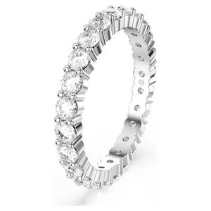 <span class=keywords><strong>Anillo</strong></span> para Mujer Matrix <span class=keywords><strong>Vittore</strong></span>, Piedras Transparentes Impresionantes que Brillan en Todos los Ángulos, Colección de Circonia, Acabado en Tono Plateado - Product Image 1