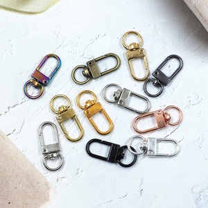 Ganchos de Metal Resistentes de Fábrica Directa con Cierre de Mosquetón Giratorio para Llaveros, Correas de Perro y Accesorios de Bolsos - Product Image 3