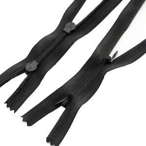 Quality Wholesale 2 Way Invisible Zipper For Crafts And Repairs