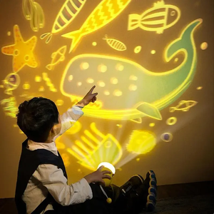 Reloj Despertador con Forma de Cohete, Linda Lámpara Nocturna de Dibujos Animados, Luz LED de Proyección Nocturna, Recargable por USB, Multifuncional Familiar - Product Image 3