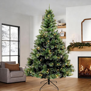 Árbol de Navidad de Agujas de Pino Verde de 7 Pies, Ecológico, de Alta Calidad, con Luces LED, para Decoración de Hogar, Hotel, Centro Comercial y Fiestas, Precio al por Mayor - Product Image 4