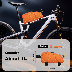 Bolsa personalizada para cuadro delantero <span class=keywords><strong>de</strong></span> <span class=keywords><strong>bicicleta</strong></span>, bolsa <span class=keywords><strong>de</strong></span> tubo superior impermeable para <span class=keywords><strong>bicicleta</strong></span>, para carretera, montaña, ciclismo al aire libre, viaje, senderismo - Product Image 2