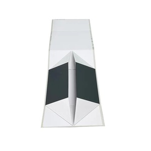 Environmentally friendly grey tea <b>box</b> packaging, printed magnetic <b>box</b>, foldable tea paper <b>gift</b> <b>box</b>, customizable - Product Image 6